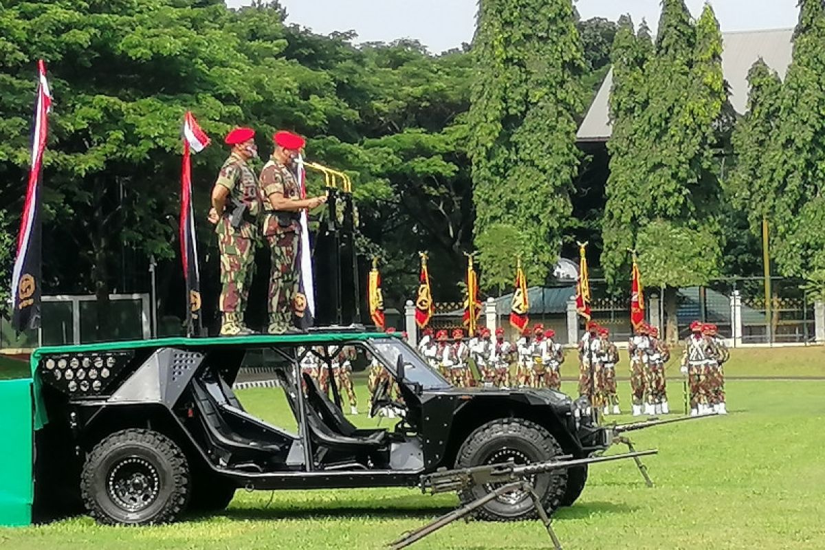 Brigjen TNI Widi Prasetijono resmi pimpin Kopassus