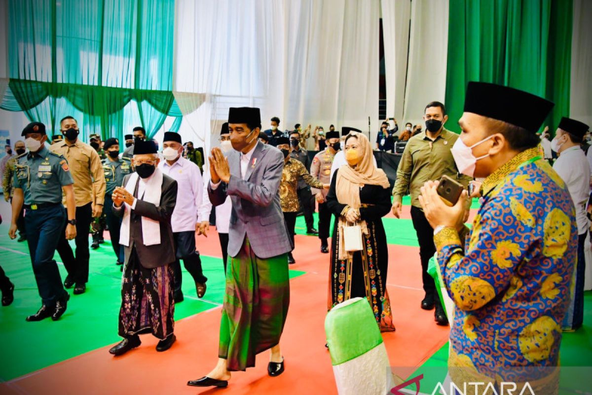 Presiden Jokowi ajak NU  berikan ruang lebih besar bagi generasi Z