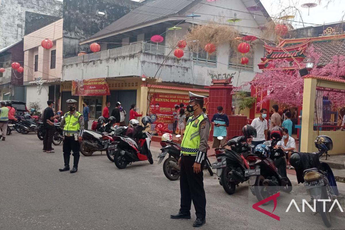 Polres Bangka terjunkan 26 personel amankan perayaan Imlek