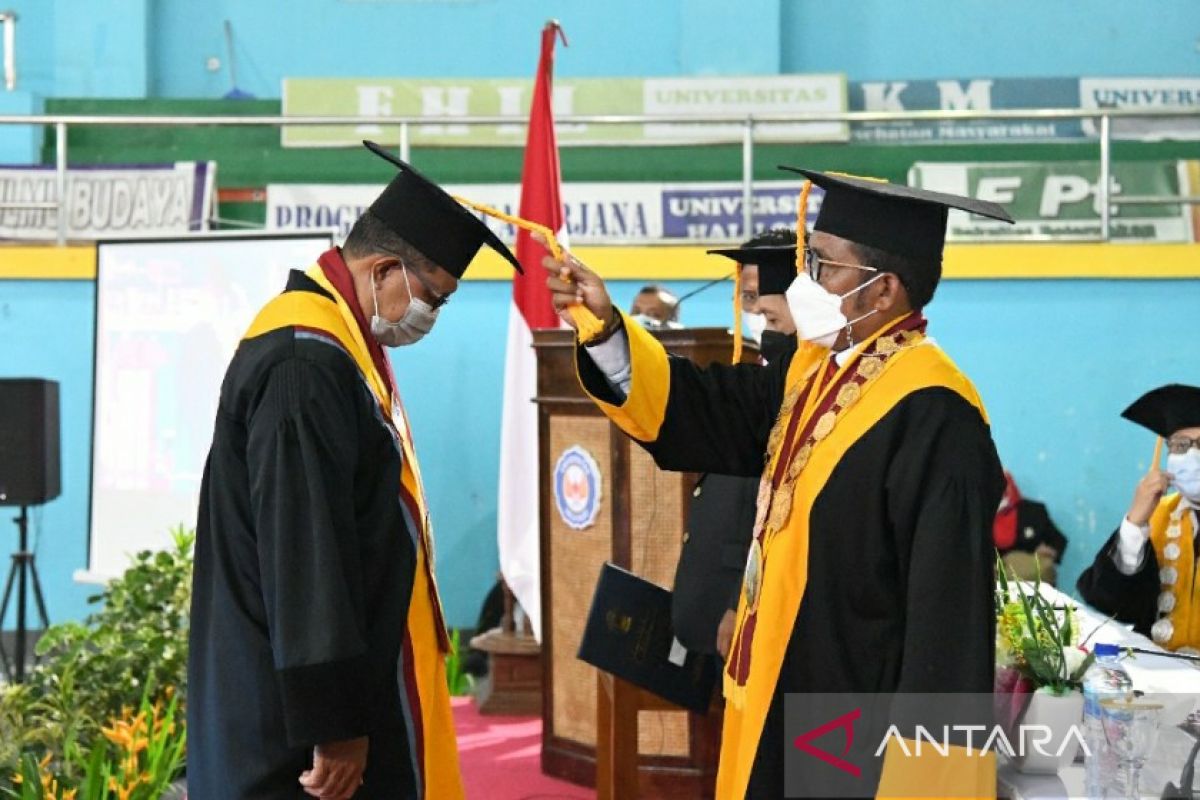 Universitas Halu Oleo Kendari wisuda 2.808 lulusan secara terbatas