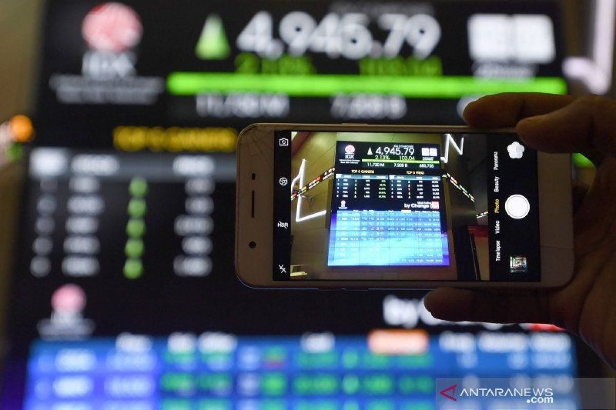 IHSG Selasa dibuka menguat 11,87 poin