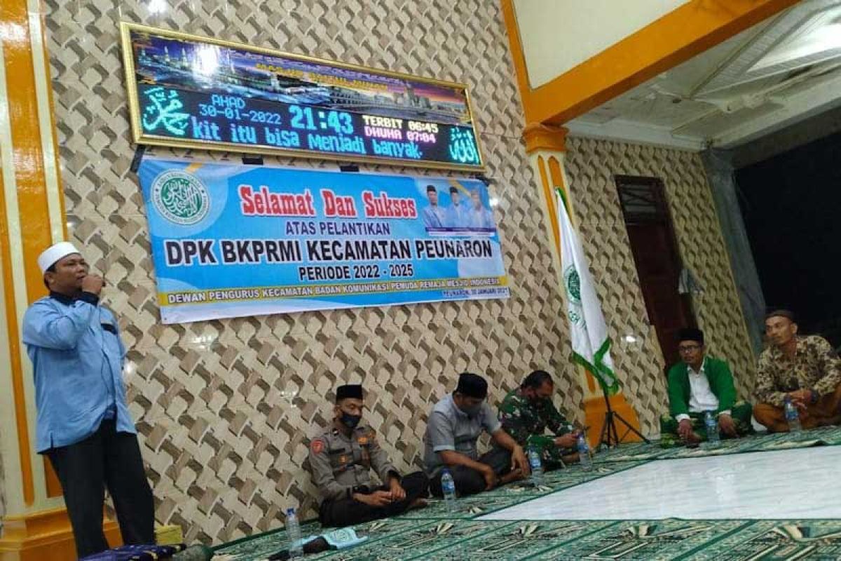 BKPRMI ajak anak muda Aceh Timur jadi penghuni masjid