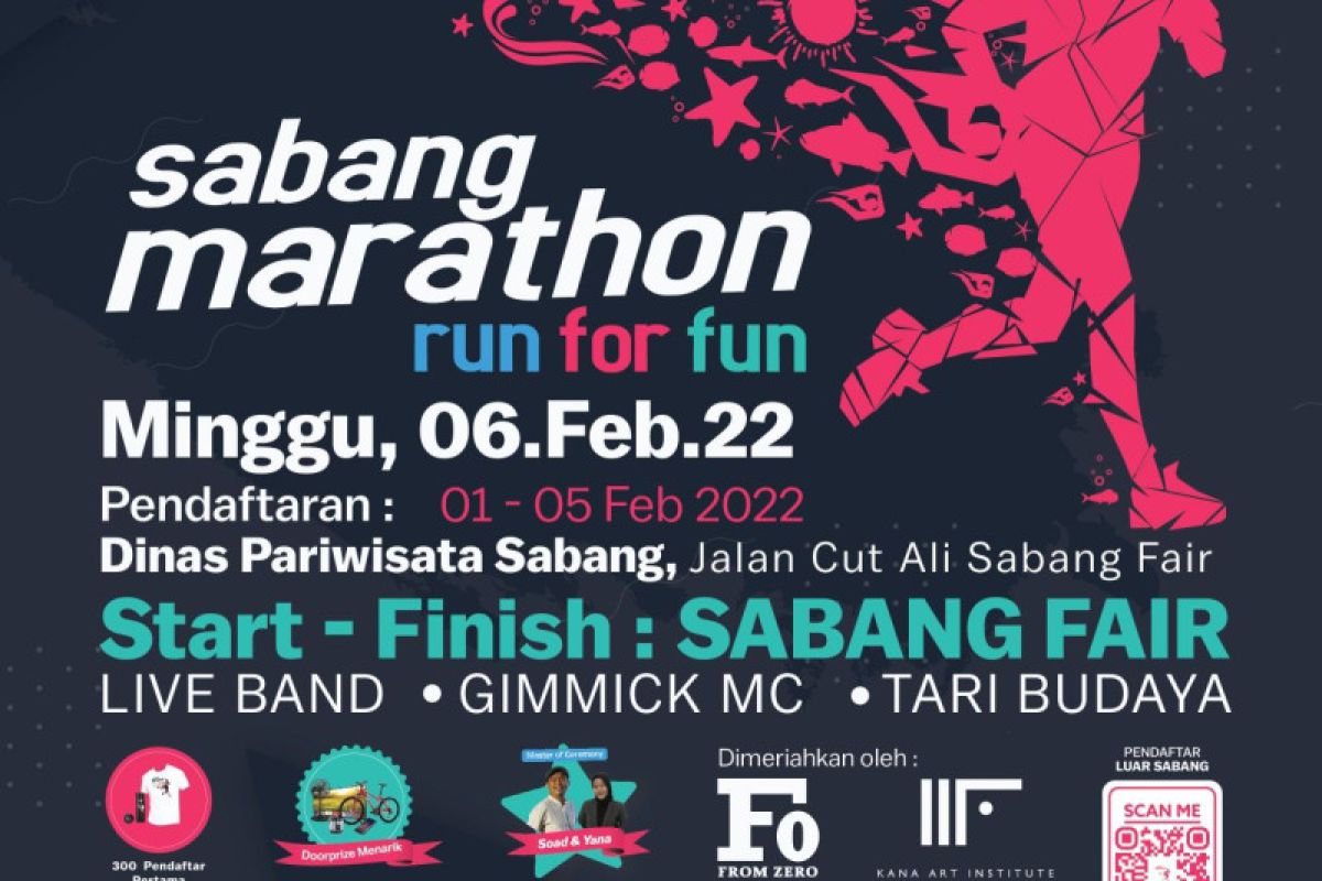 Disbudpar Aceh gelar Sabang Marathon