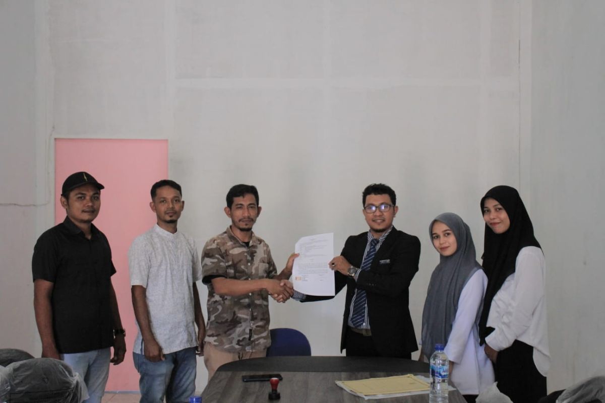 Jalin kerja sama, Mahasiswa UTU kini bisa magang di PWI Aceh Jaya