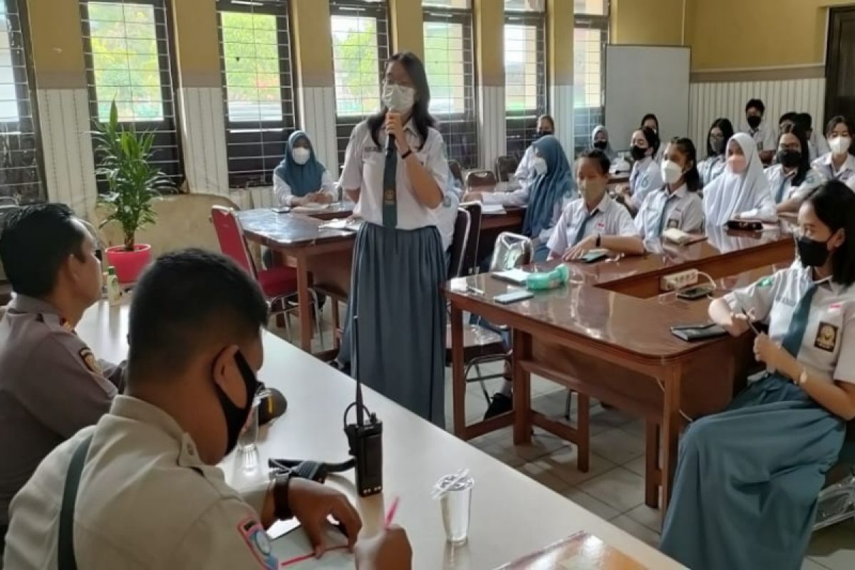 'Police Goes to School' cegah pelajar terjerumus pergaulan negatif