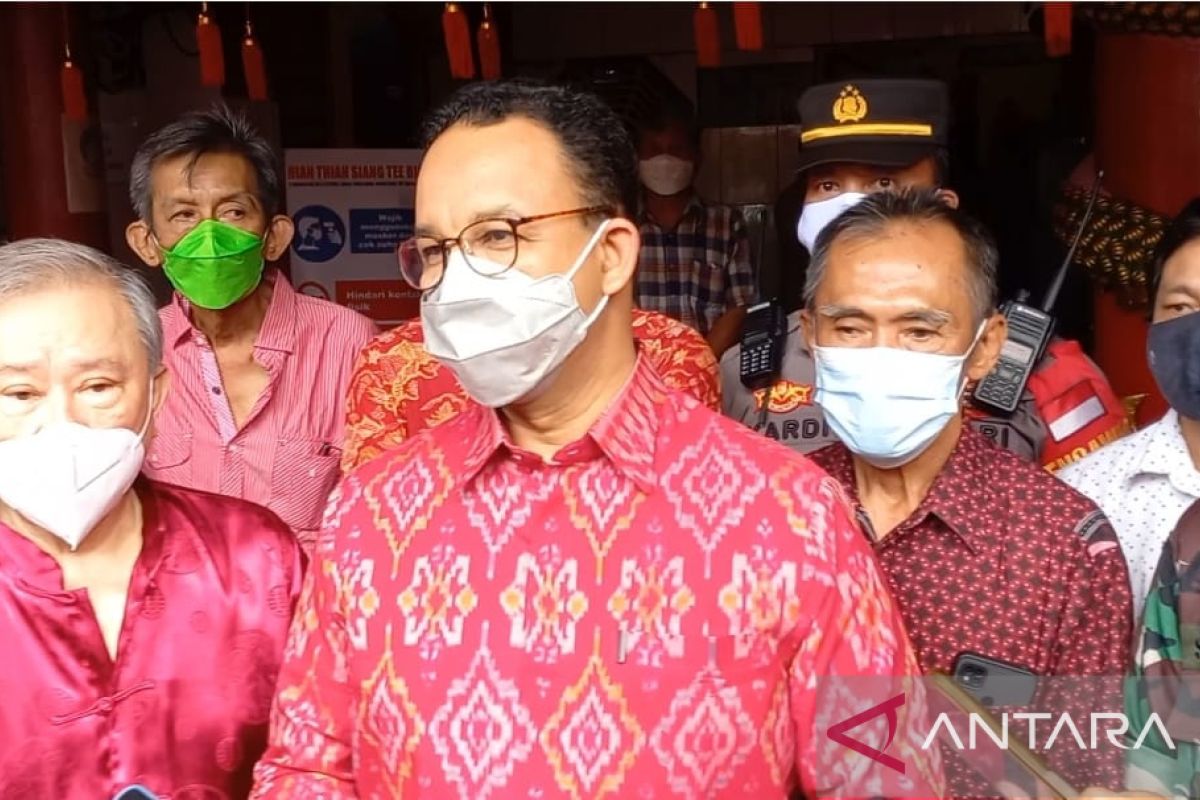 Anies monitoring BOR di rumah sakit sebelum putuskan kelanjutan PTM