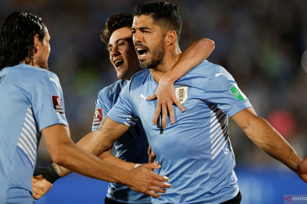 Kualifikasi Piala Dunia 2022 - Uruguay lumat Venezuela dengan skor 4-1