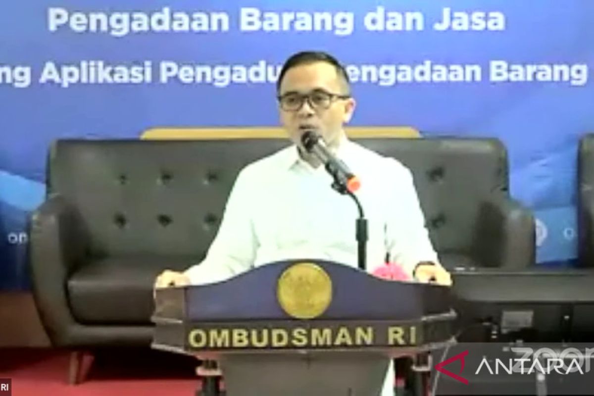 LKPP dan Ombudsman meluncurkan aplikasi pengaduan terkait pengadaan barang-jasa