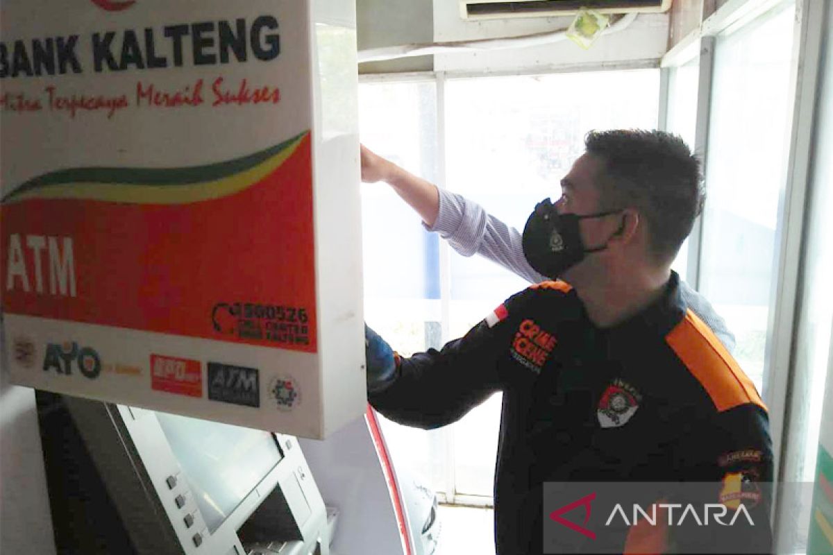 Polisi kantongi ciri-ciri pelaku percobaan pencurian uang di ATM Bank Kalteng