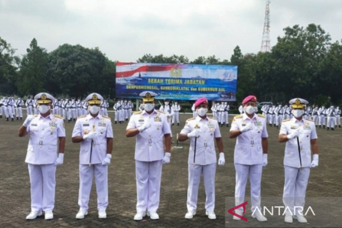 Kasal pimpin Sertijab tujuh jabatan strategis TNI AL