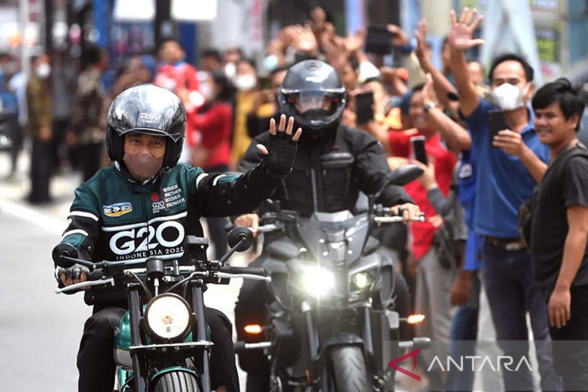 Presiden kendarai sepeda motor di Sumatera Utara
