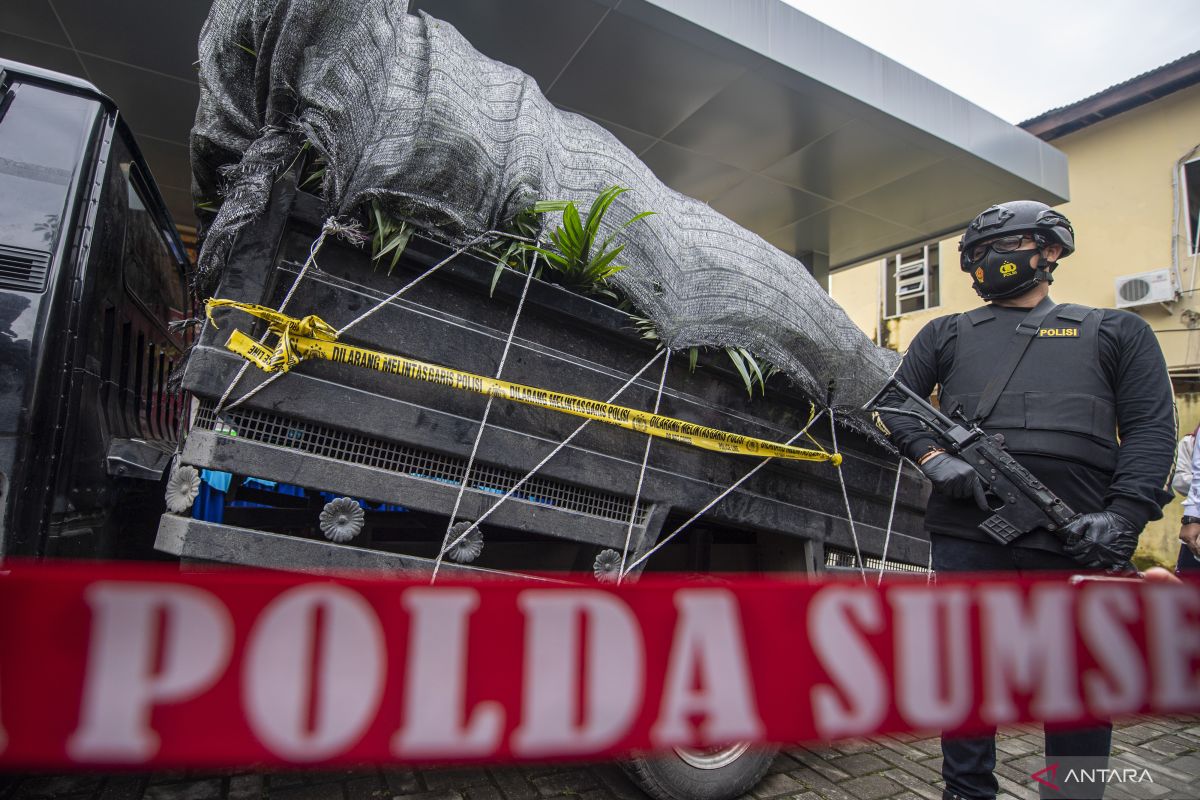 Polda Sumsel mengungkap 35 kasus narkoba dalam sepekan