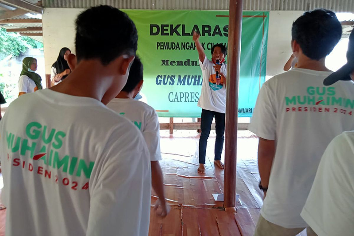 Pemuda Ngapak Cilacap mendukung Muhaimin maju sebagai calon presiden