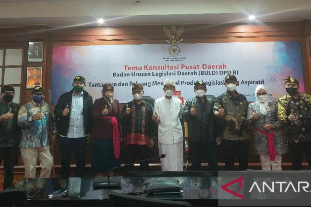 BULD DPD cari masukan dari Bali soal tantangan produk legislasi daerah