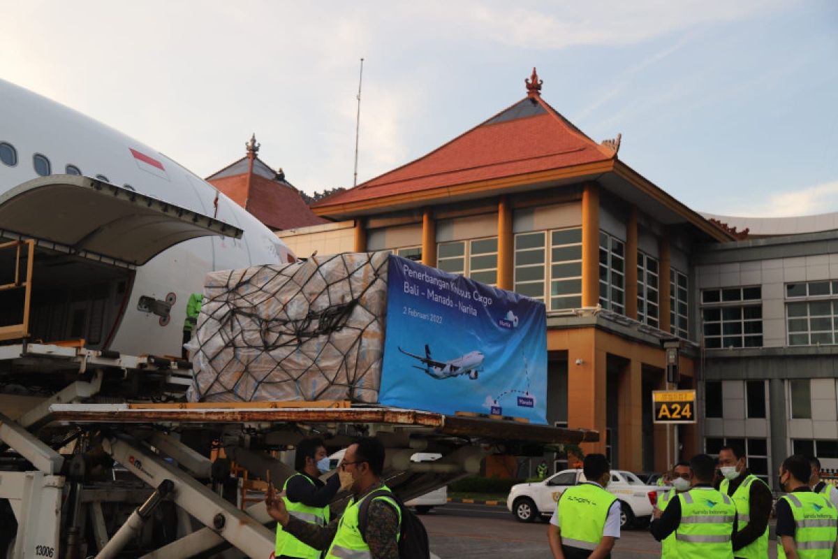 AP I fasilitasi layanan kargo untuk ekspor dari Bali-Manado ke Jepang