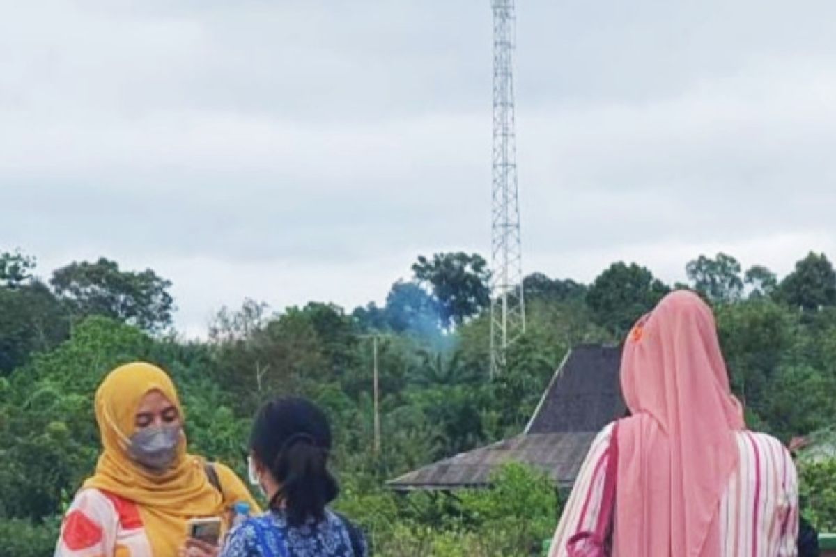 Jaringan selular di Sungai Ayak 