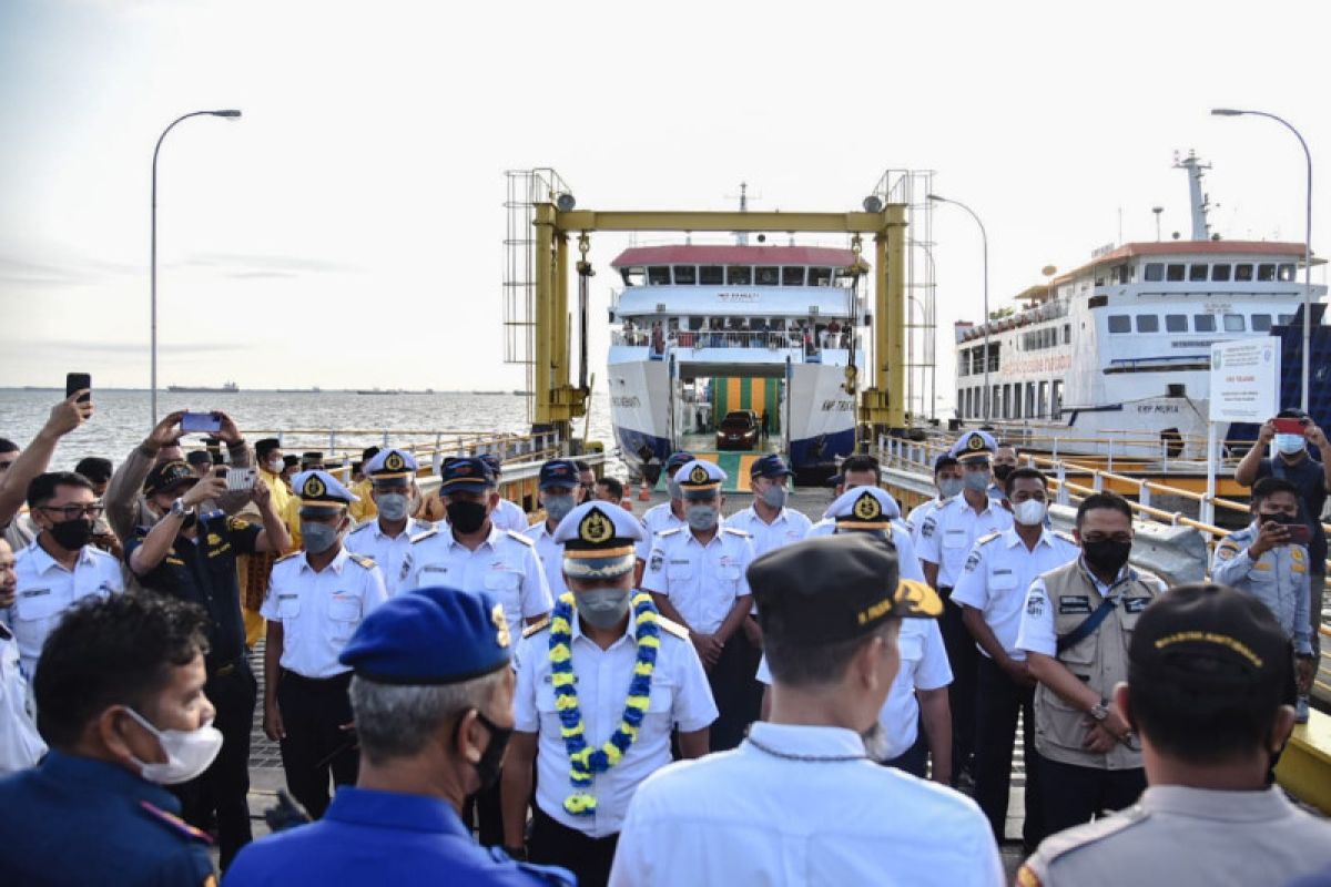 Sambut pelayaran perdana KMP Roro Tirus, Walkot Dumai akui sudah lama menanti