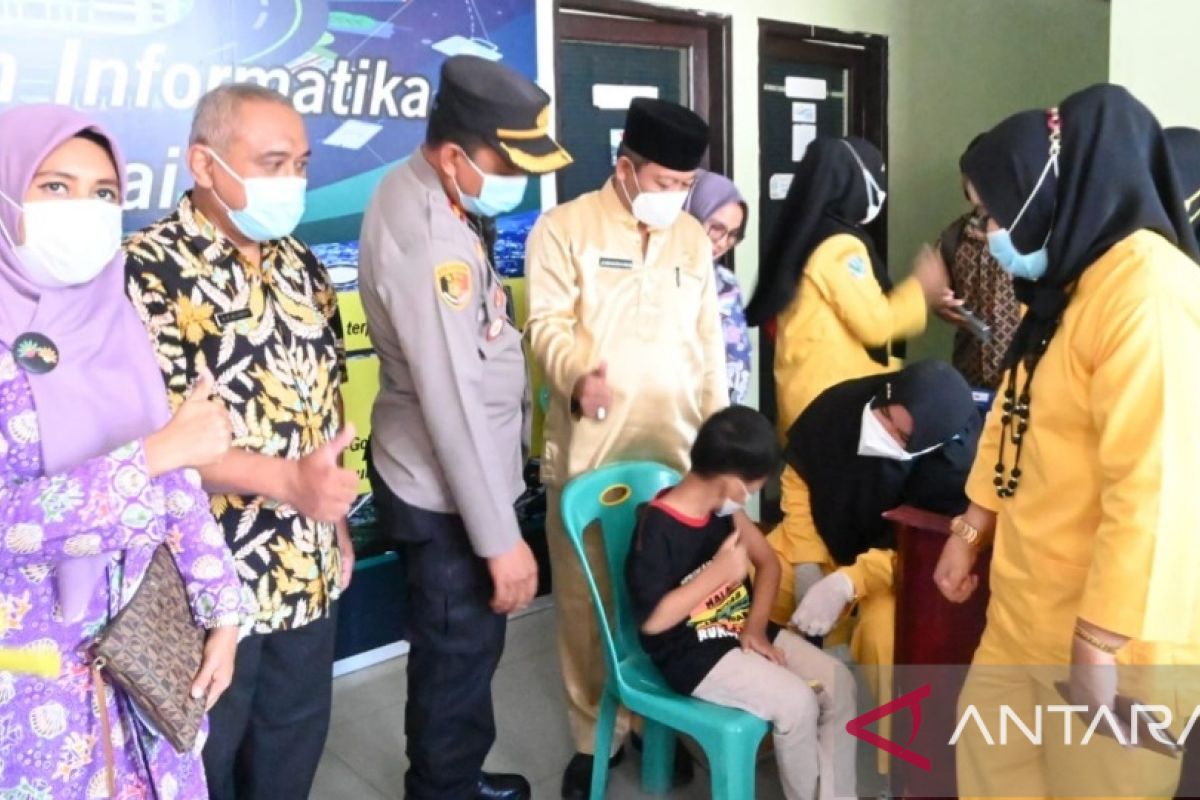 Vaksinasi anak di Tanjungbalai capai 64,19 persen