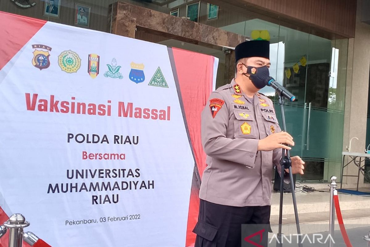 Kapolda Riau : Antisipasi kenaikan Omicron