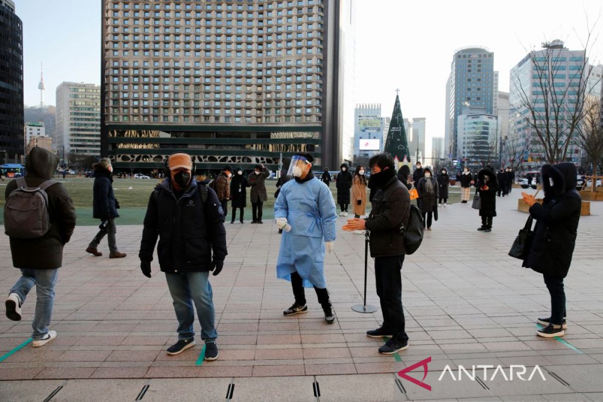 Korea Selatan laporkan rekor 90.443 kasus COVID