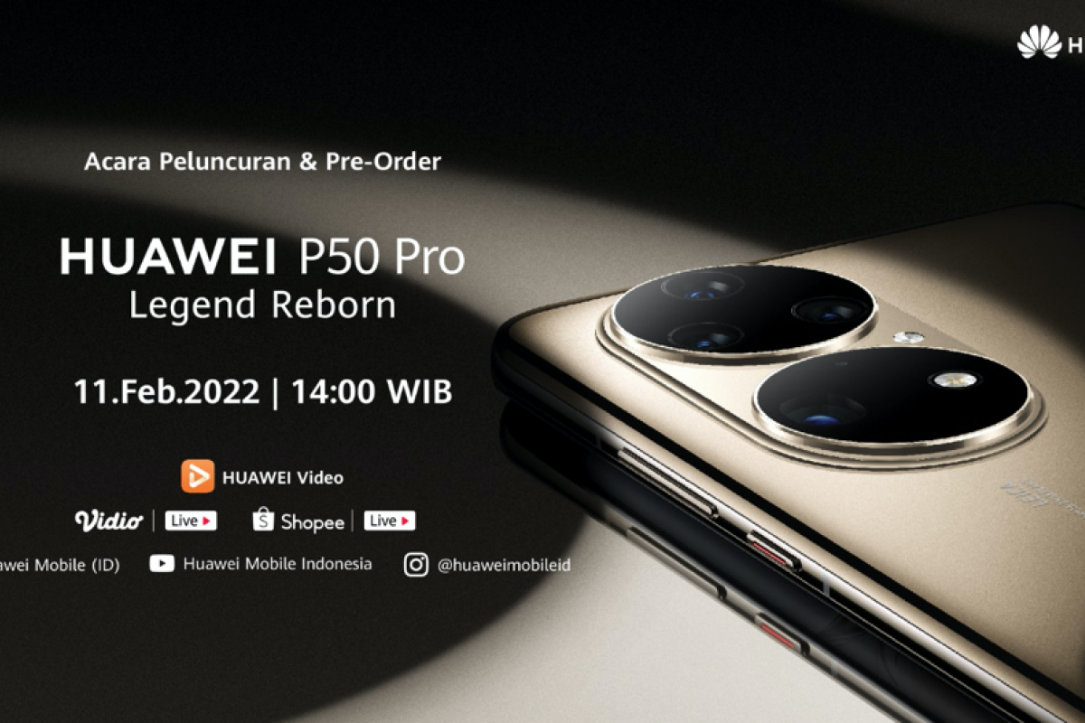 Huawei P50 Pro resmi hadir di Indonesia
