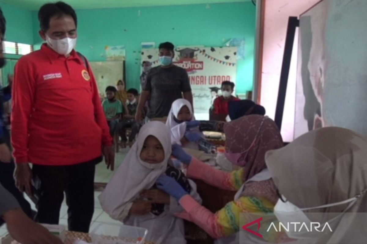 BIN Kalsel vaksinasi siswa madrasah