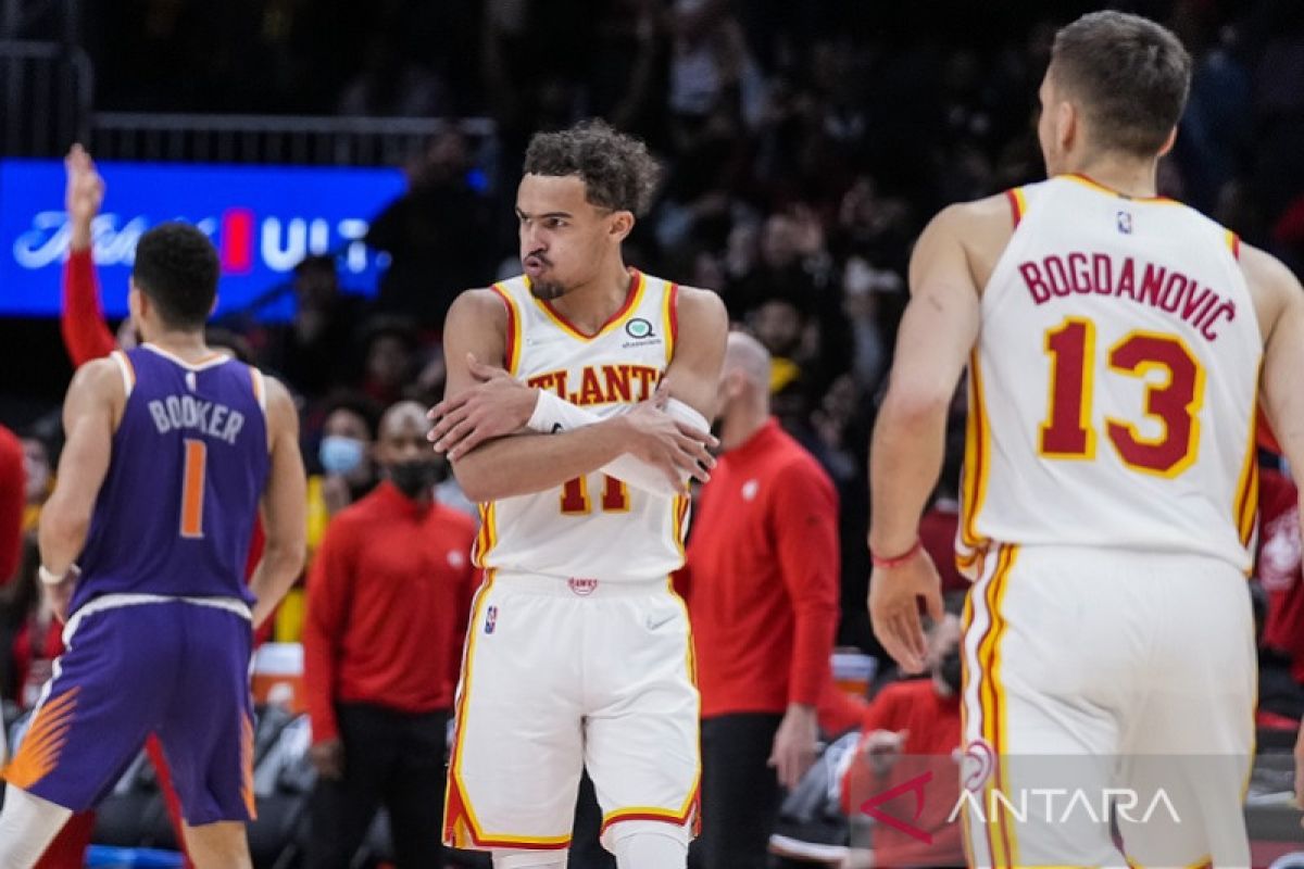 Rentetan kemenangan Suns berakhir di Atlanta