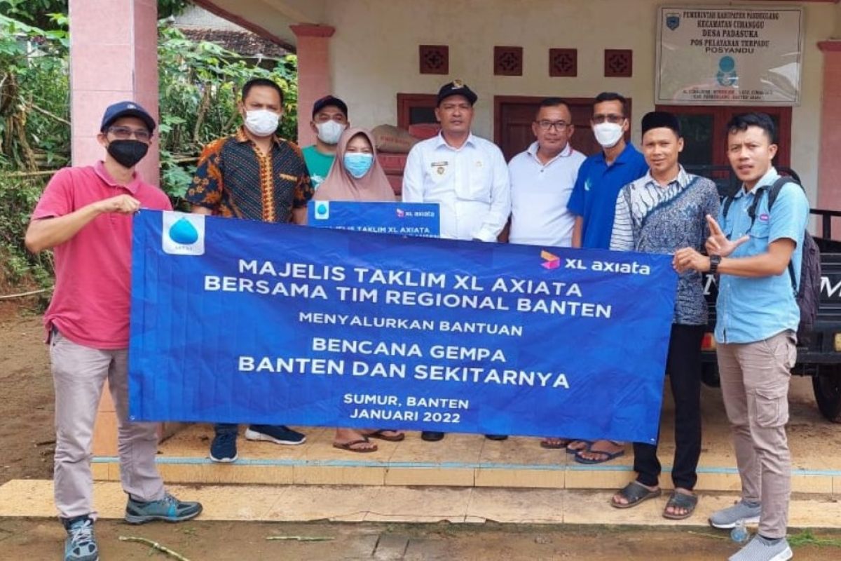XL Axiata salurkan bantuan untuk korban gempa Banten
