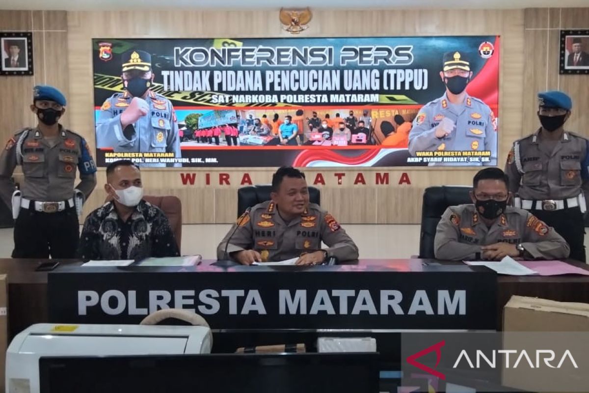 Polresta Mataram berhasil jerat TPPU tersangka narkoba