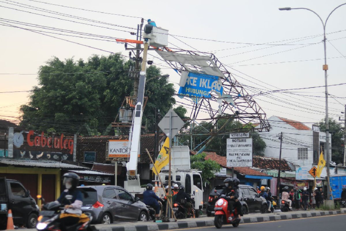 PLN berhasil pulihkan aliran listrik di Yogyakarta
