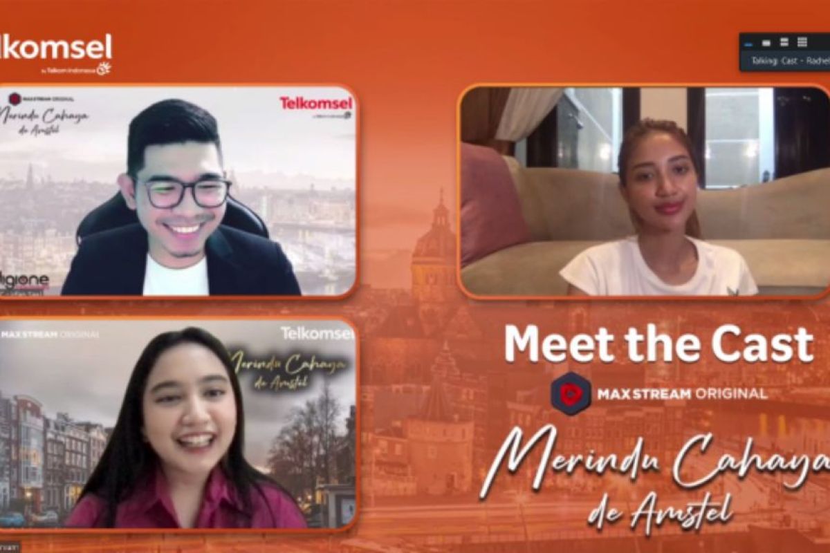 Telkomsel gelar Meet the Cast bersama para pemain film Merindu Cahaya de Amstel