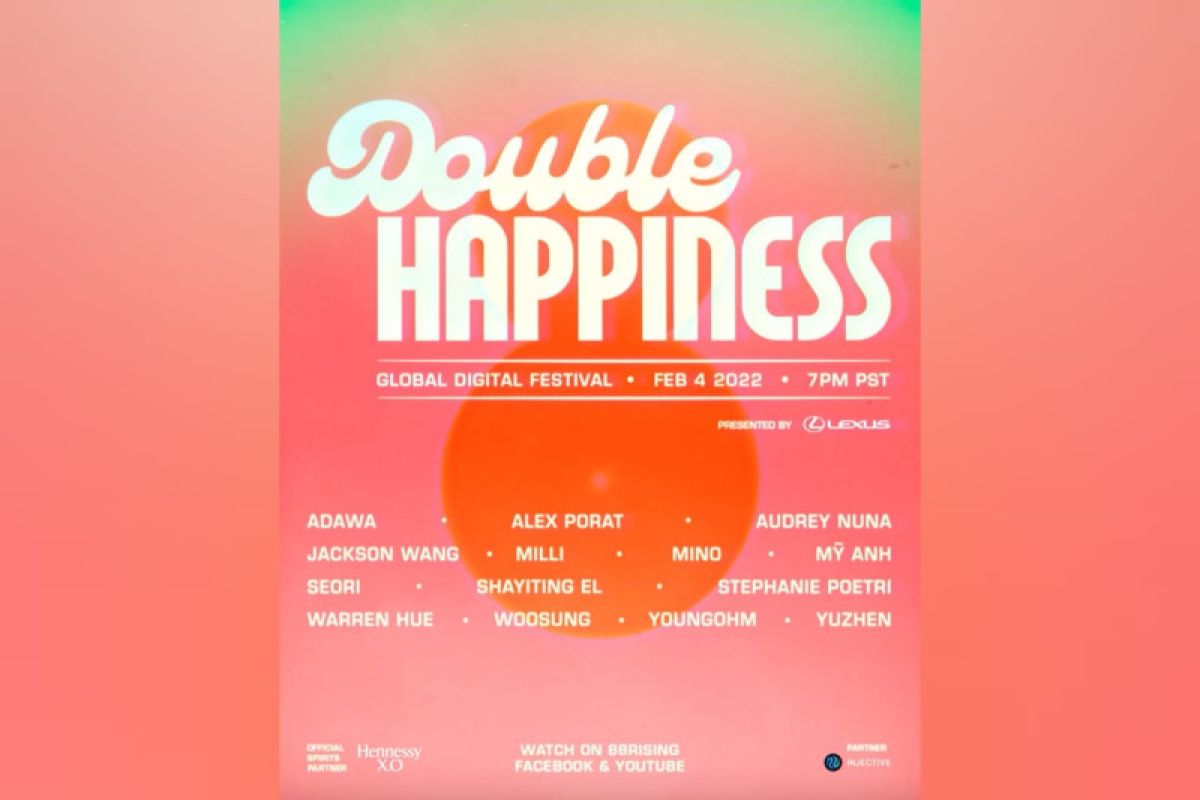 88rising kembali hadirkan konser Double Happiness bertabur bintang