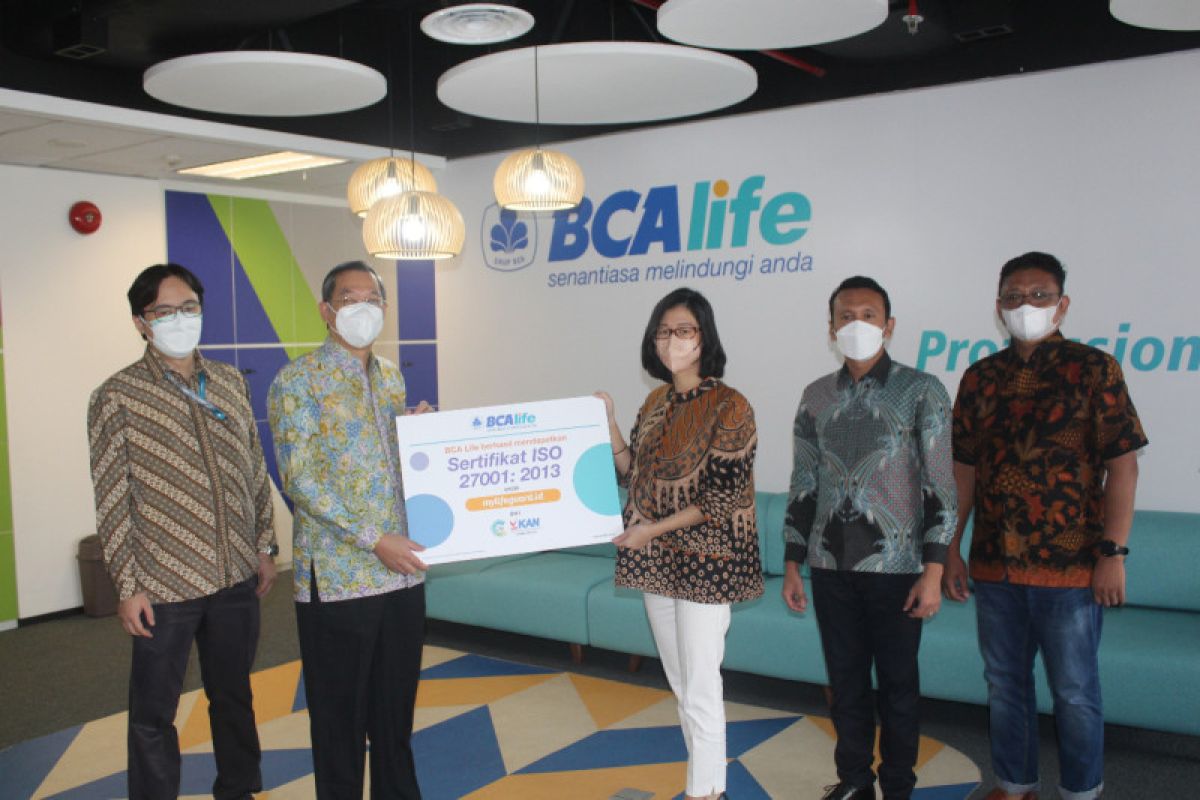 BCA Life Dapatkan Sertifikat ISO 27001:2013