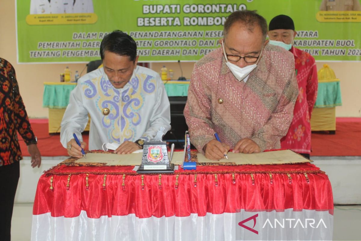 Pemkab Gorontalo dan Buol kerja sama kembangkan potensi daerah