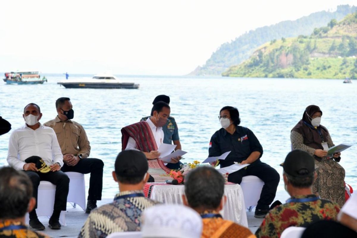 KTH Peduli Pesisir Beras Basah Langkat terima SK Tora dari Presiden Joko Widodo