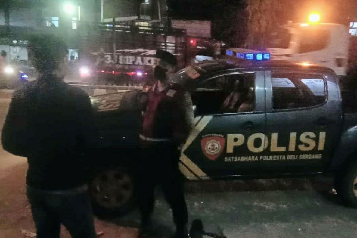 Antisipasi gangguan kamtibmas, Sat Sabhara Polresta Deliserdang rutin laksanakan patroli
