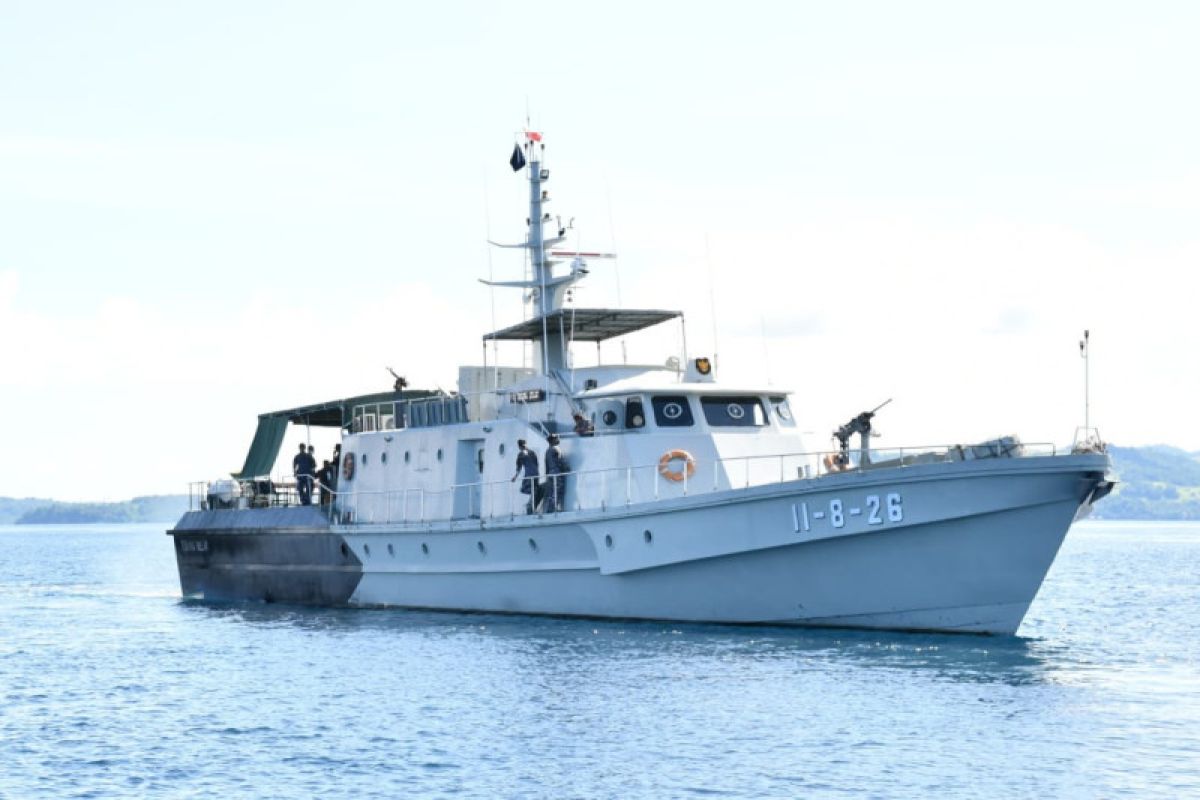 Kapal perangpun dikerahkan sisir target vaksinasi di pulau