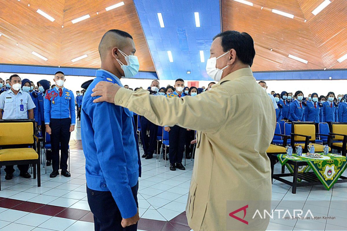 Menhan ingin SMA Taruna Nusantara setara sekolah terbaik dunia