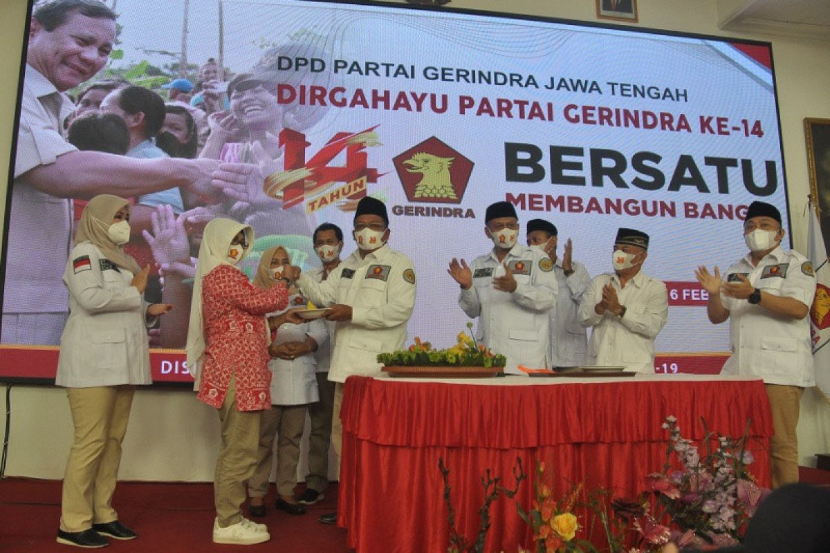 Partai Gerindra mengusung kader pada Pilgub Jateng 2024