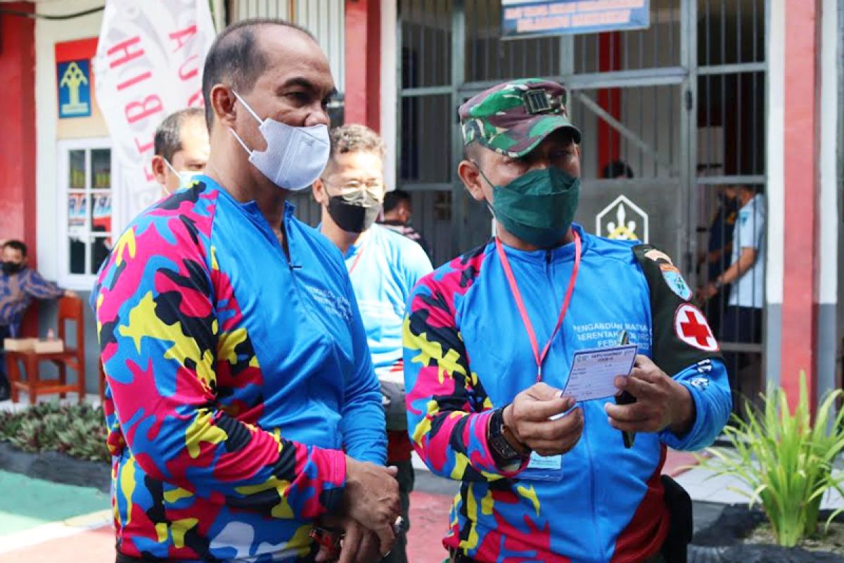 Kemenkumham Kalteng gelar pengobatan massal bagi warga binaan