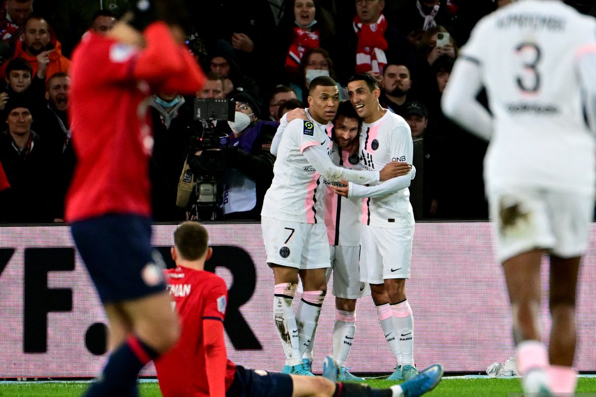 Paris Saint-Germain bantai Lille dengan skor 5-1