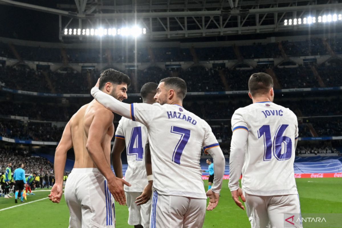 Real Madrid menang tipis 1-0 atas Granada, kokohkan posisi di puncak klasmen