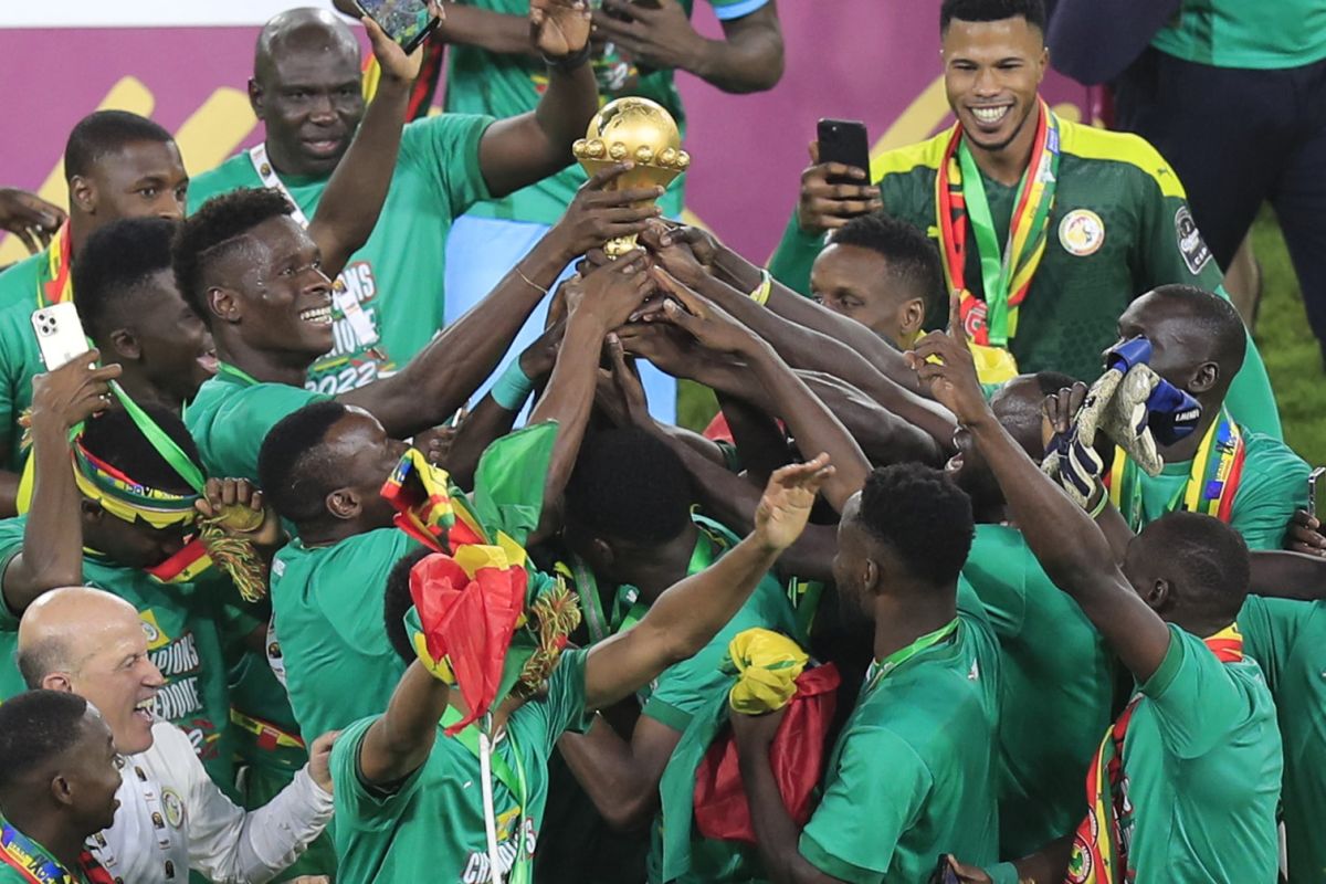 Momen final Piala Afrika 2021 dan Senegal juara Piala Afrika 2021