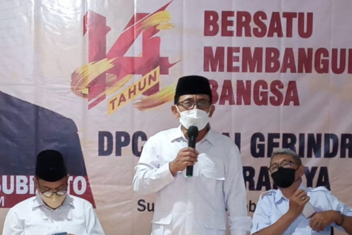 Gerindra Surabaya instruksikan kadernya jalankan tiga program kerakyatan