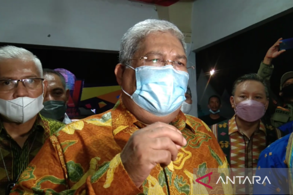 Gubernur Sultra ajak peserta pameran HPN jaga prokes cegah omicron