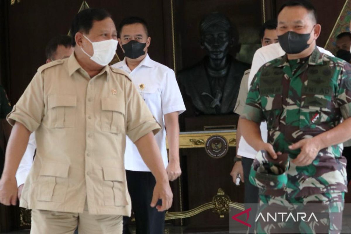 Menhan Prabowo sebut pemerintah dukung pengembangan alutsista TNI AD