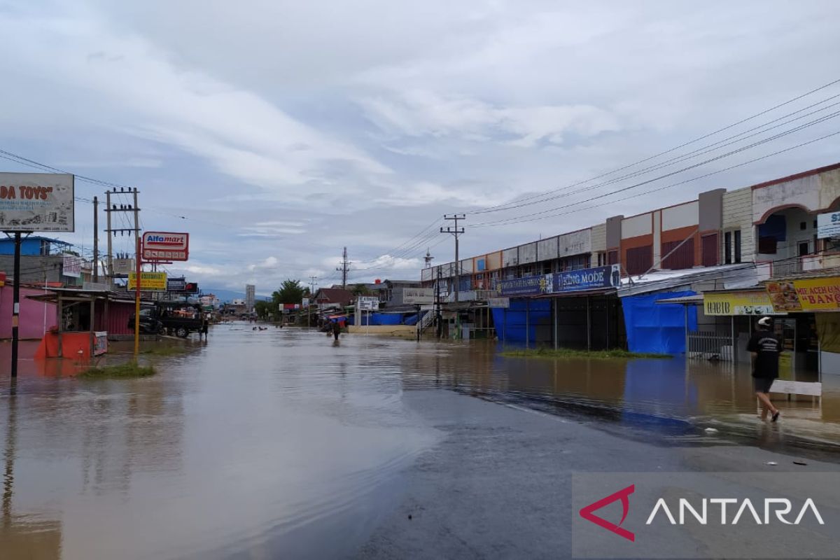 Jalan lintas Bengkulu-Sumatera Barat ditutup sementara akibat banjir