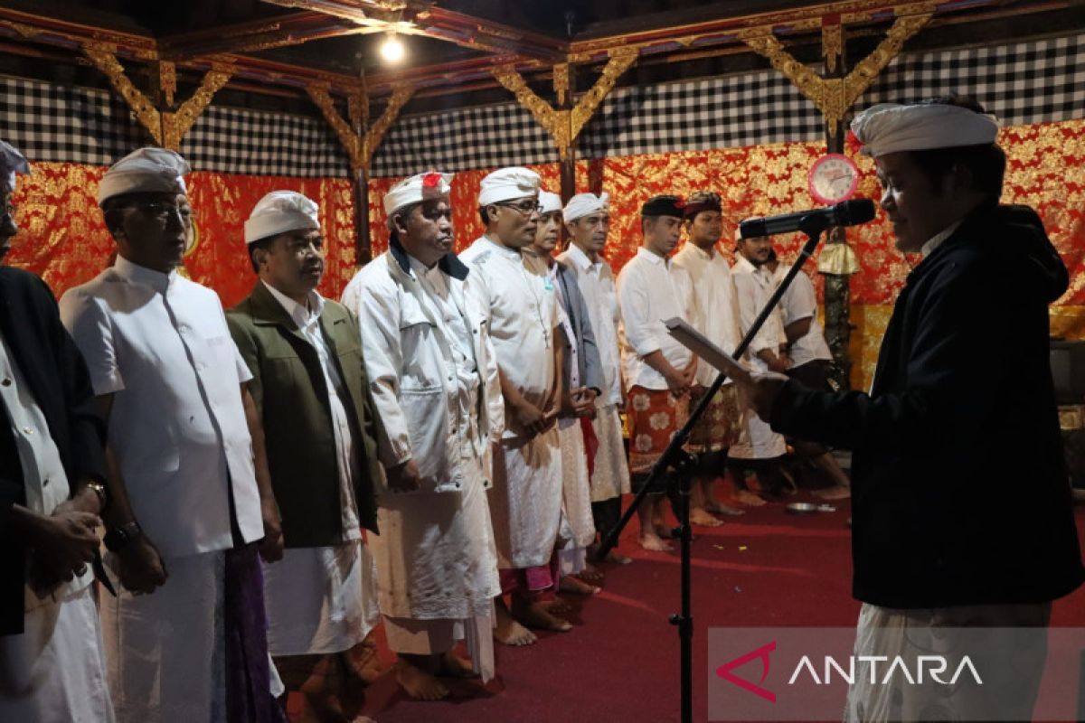 Bupati Bangli lantik Badan Pengelola Batur UNESCO Global Geopark