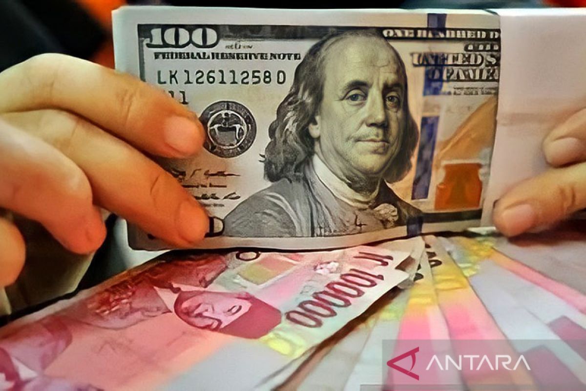 Rupiah terus menguat didukung redanya tensi geopolitik di Eropa Timur