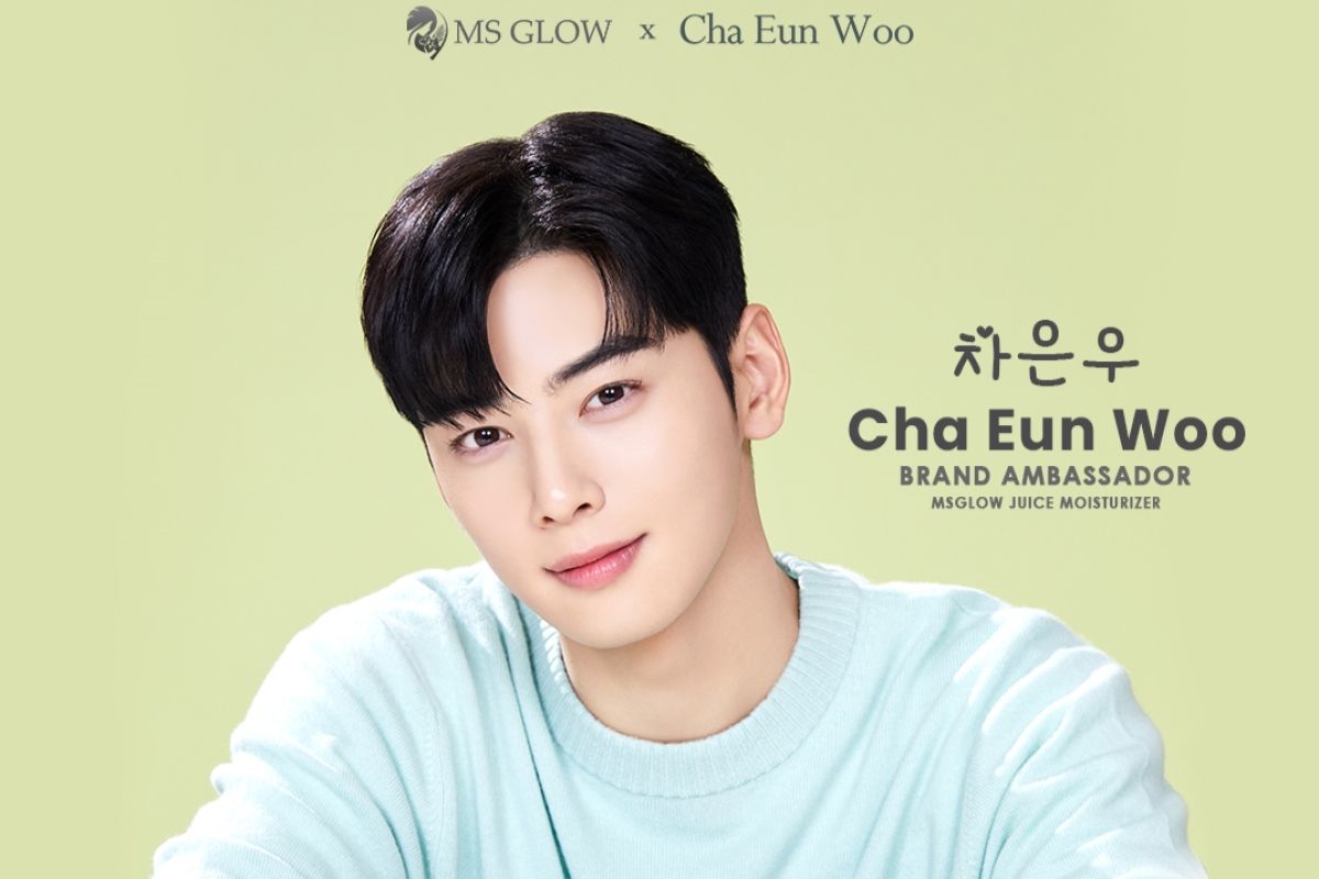 Cha Eun-woo ASTRO jadi ikon baru MS Glow